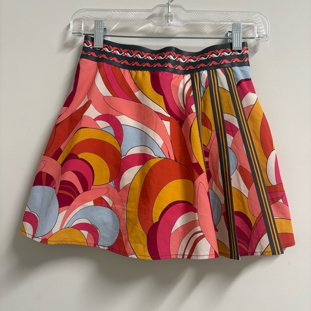 Johnny Was Multicolored Bee Active Flutter Skort … - image 4